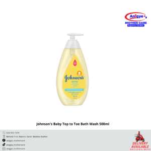 Johnson’s Top-To-Toe Wash 500ml – Gentle, all-in-one wash for babies’ skin and hair