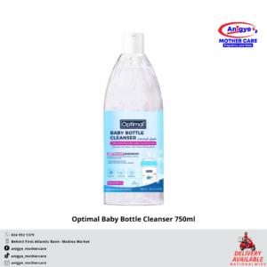 Optimal Baby Bottle Cleanser 750ml – Plant-based cleaner for baby bottles and accessories