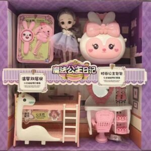 Colorful Kid’s Bedroom Playing Toys Set designed for imaginative play and developmental growth