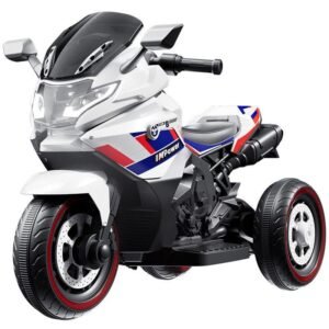 IM Power Motorbike - Electric ride-on motorbike for kids, featuring realistic lights and sound effects.