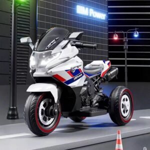 IM Power Motorbike - Electric ride-on motorbike for kids, featuring realistic lights and sound effects.