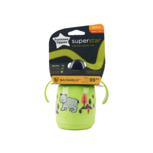 Tommee Tippee Superstar 6m+ 300ml baby bottle with ergonomic handles and soft spout