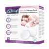 Optimal Ultra Soft Breast Pads 30 Pads for leak protection and comfort during breastfeeding.