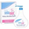 Baby Seba Med Bubble Bath 1000ml – Mild, pH-balanced bubble bath for gentle care of your baby’s sensitive skin