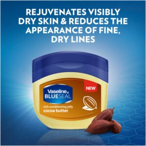 Vaseline Blue Seal 250ml – Multi-purpose petroleum jelly for soft, moisturized, and healthy skin