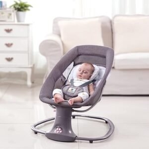 Mastela 3-in-1 Deluxe Multi-Functional Bassinet in a cozy nursery setting, showing its adjustable modes of bassinet, bouncer, and chair for babies 3-18kg
