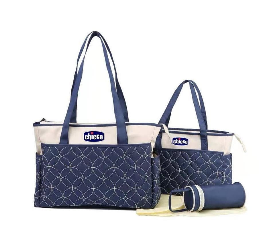 5 In 1 Chicco Baby Diaper Bag Set