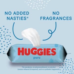 huggies pure wipes 72pack