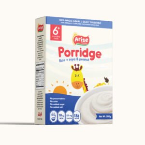 Arise Porridge (500g) Rice + Soya Peanut