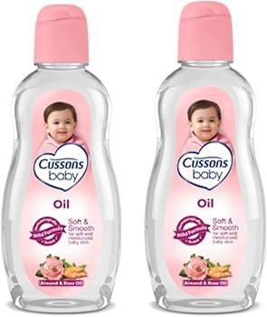 Cussons Baby Oil 200ml ((Almond & Rose Oil)