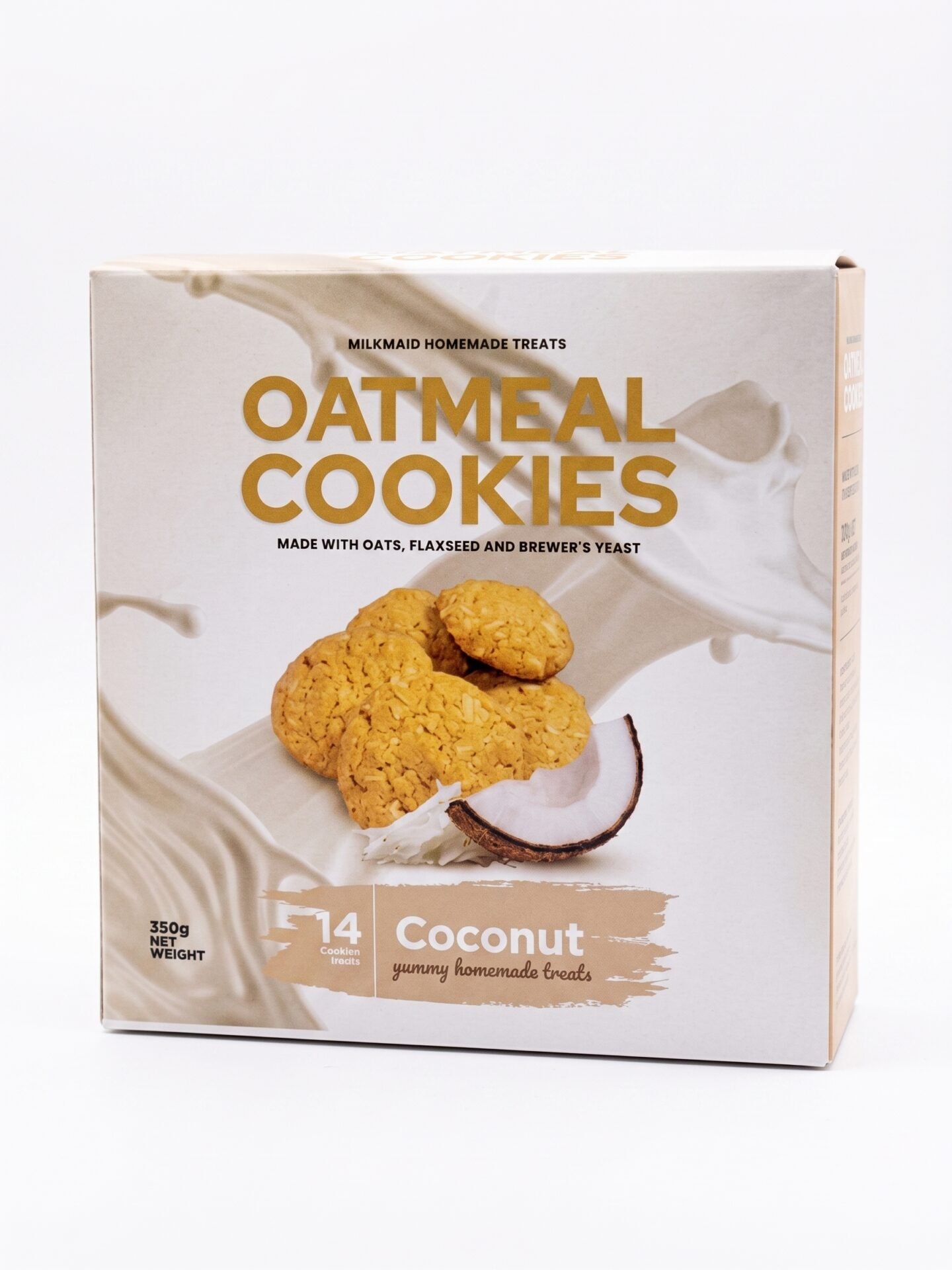MilkMaid Homemade Oatmeal Cookies Coconut 350g