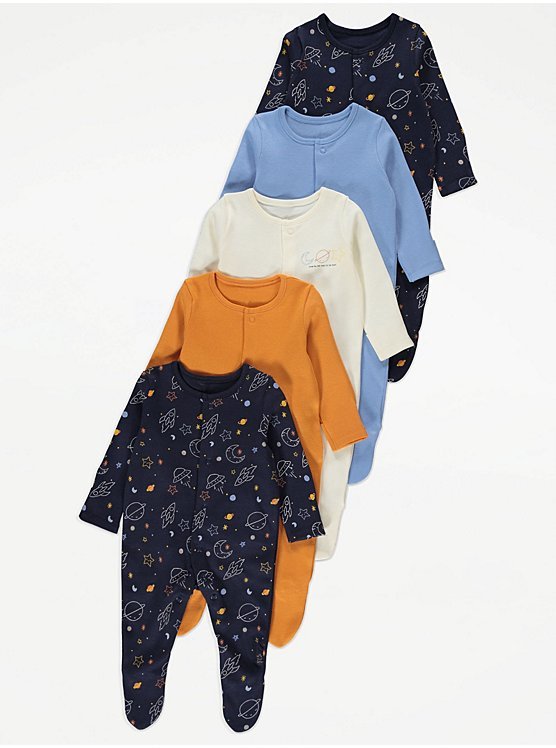 George Astronaut 5 Baby Sleepsuit (6-9months)