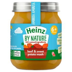 Heinz By Nature Beef & Sweet Potato Mash 120g