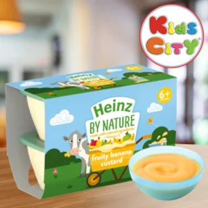 Heinz By Nature Fruity Banana Custard 4x 100g