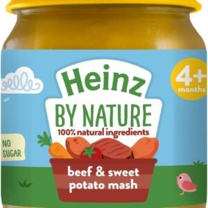 Heinz By Nature Beef & Sweet Potato Mash 120g
