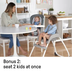 Ingenuity Trio 3-in-1 High Chair, Booster Seat, And Toddler Chair