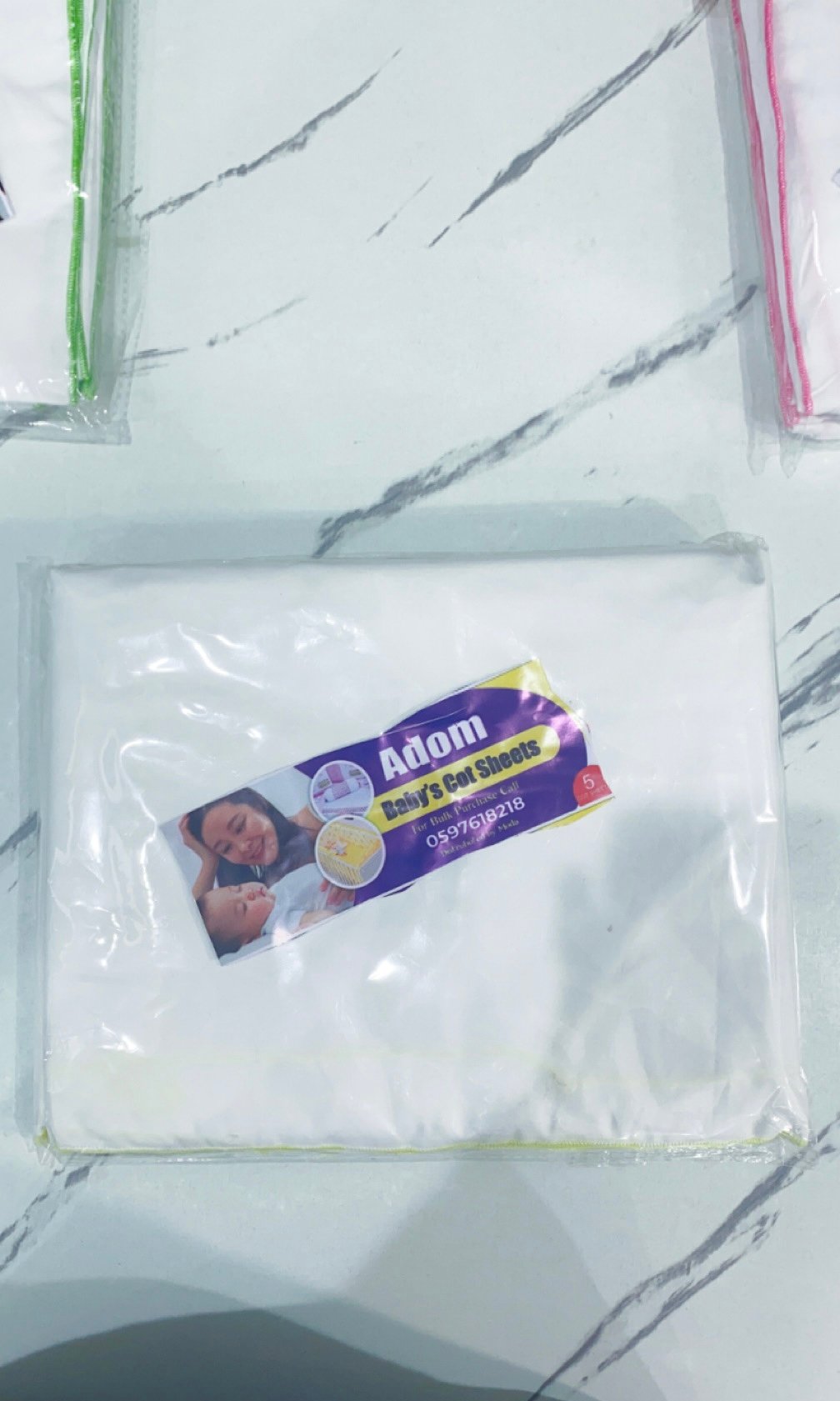 Adom Baby’s Cot Sheets