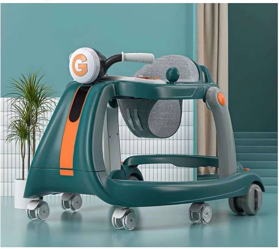 G-Baby Walker/Multifunction/Anti-o Shaped Leg/Anti-Fall/Music Box/Height Adjustment/Baby/Newborn/girl/boy/6-15months