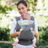 Infantino Cuddle Up Ergonomic Hoodie Carrier for Babies - Cozy and adjustable baby carrier with a built-in hoodie for extra warmth and support.V