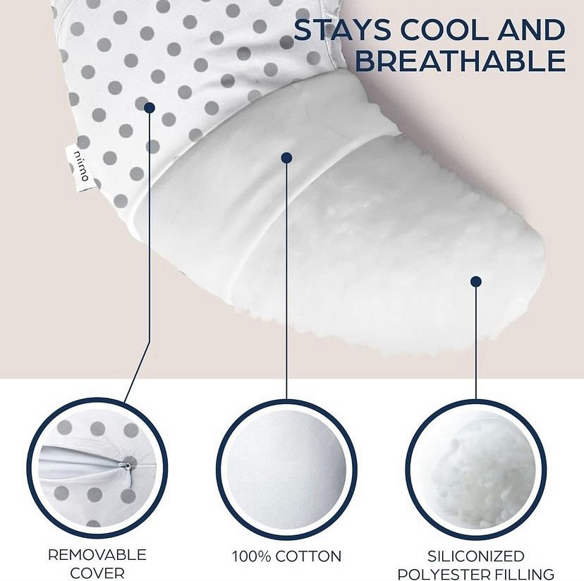 Baby M Feeding Pillow | Back Support During Pregnancy - Image 3