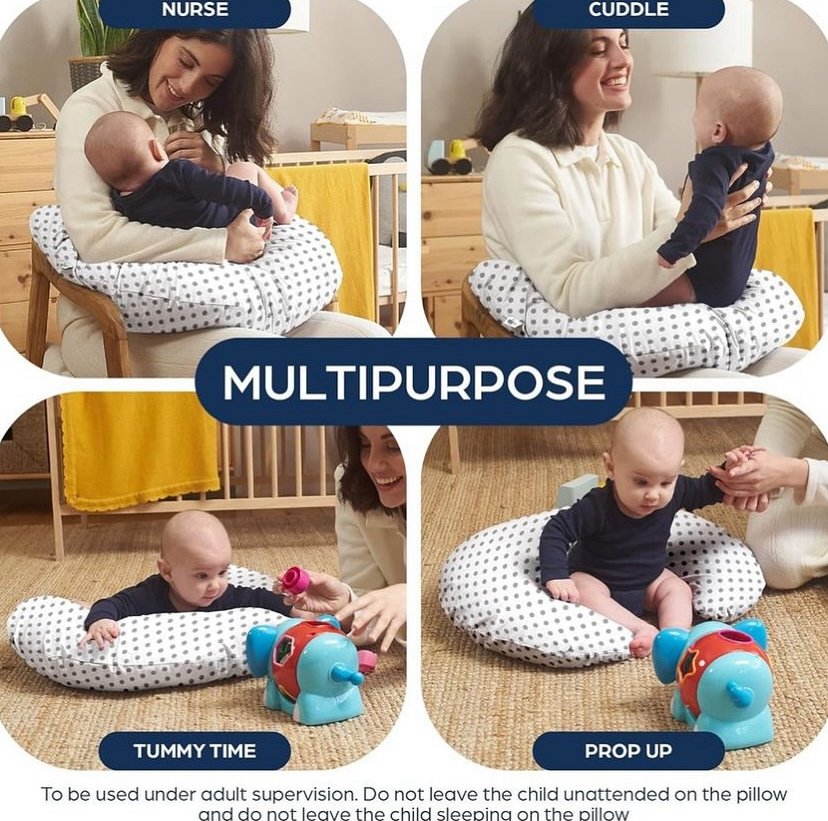 Baby M Feeding Pillow | Back Support During Pregnancy - Image 4