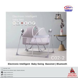 Electronic Intelligent Baby Swing Bassinet | Bluetooth, C02-2
