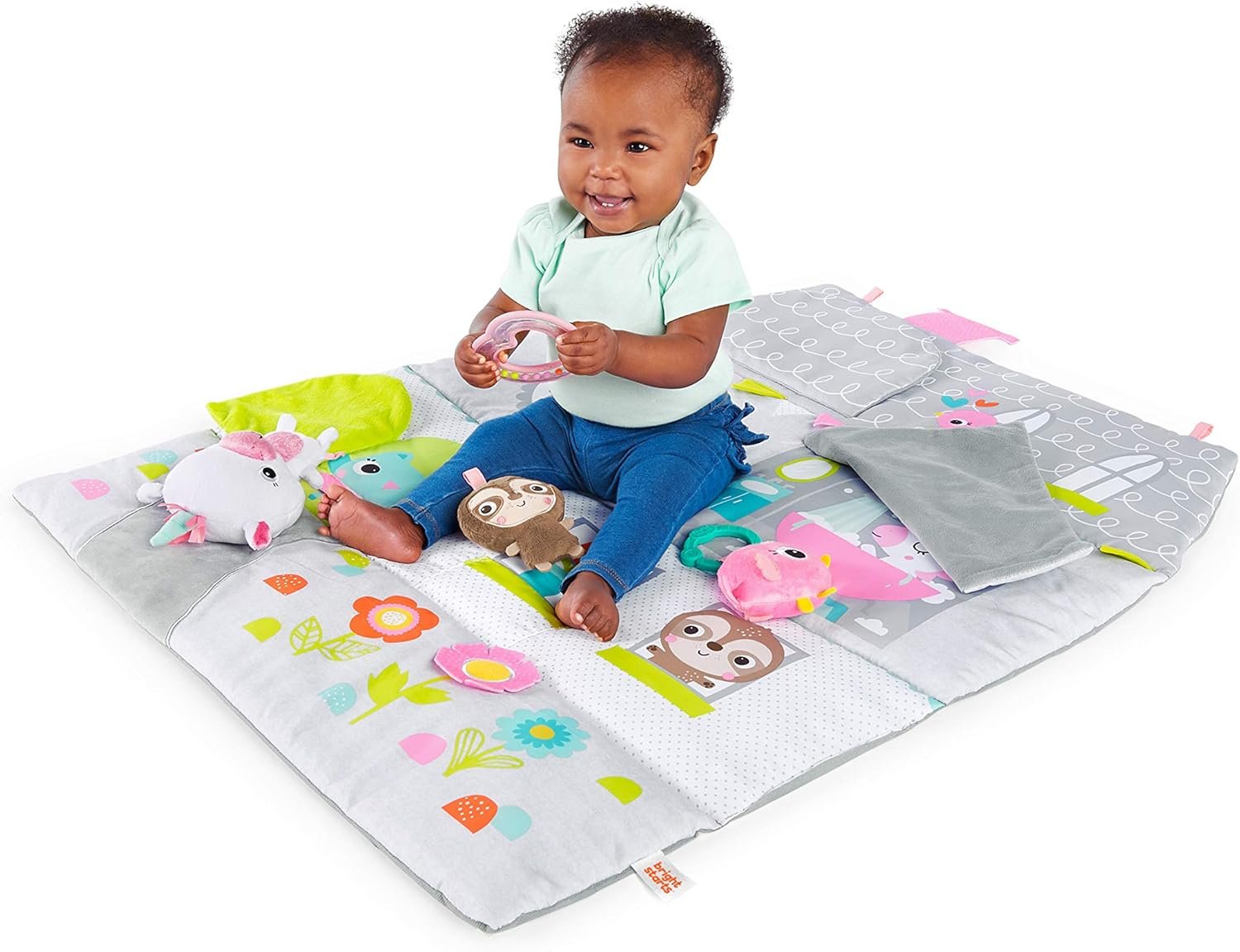 Bright Starts Floors Of Fun Activity Gym & Dollhouse (4 Way To Play ) - Image 3