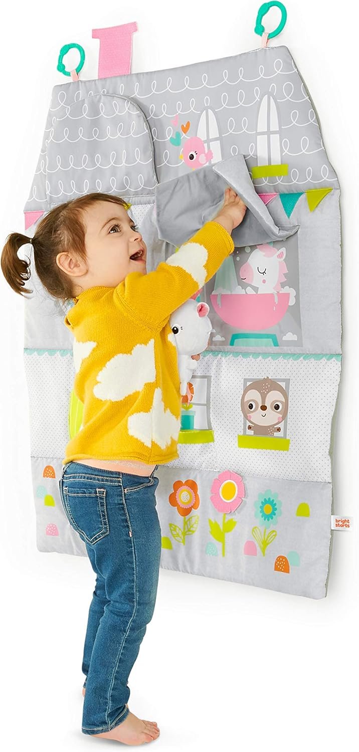 Bright Starts Floors Of Fun Activity Gym & Dollhouse (4 Way To Play ) - Image 6