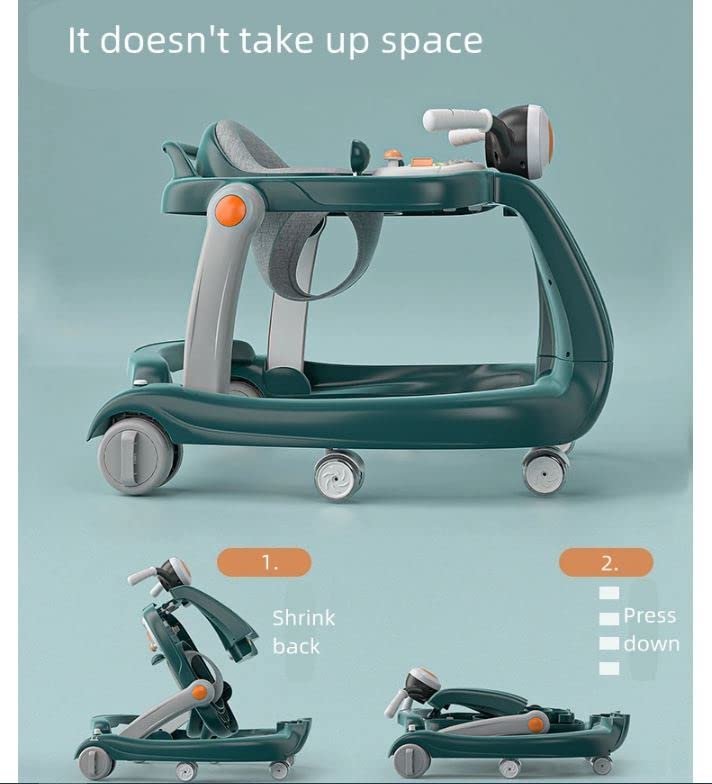 G-Baby Walker/Multifunction/Anti-o Shaped Leg/Anti-Fall/Music Box/Height Adjustment/Baby/Newborn/girl/boy/6-15months - Image 6