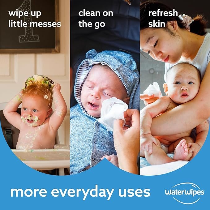 WaterWipes Plastic-Free Original Baby Wipes - Image 5