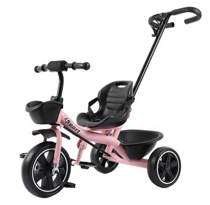 Kids Tricycle with Parental Control Handle - Image 3