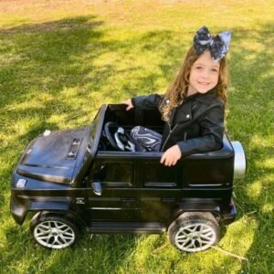 12V Ride on Mercedes G Wagon Kids Car Black