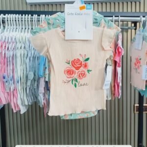 Baby Bodysuit  with Top dress & Diaper Pant