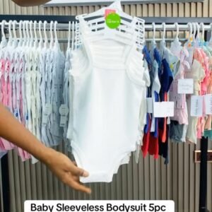 Baby Sleeveless Bodysuit 5pc