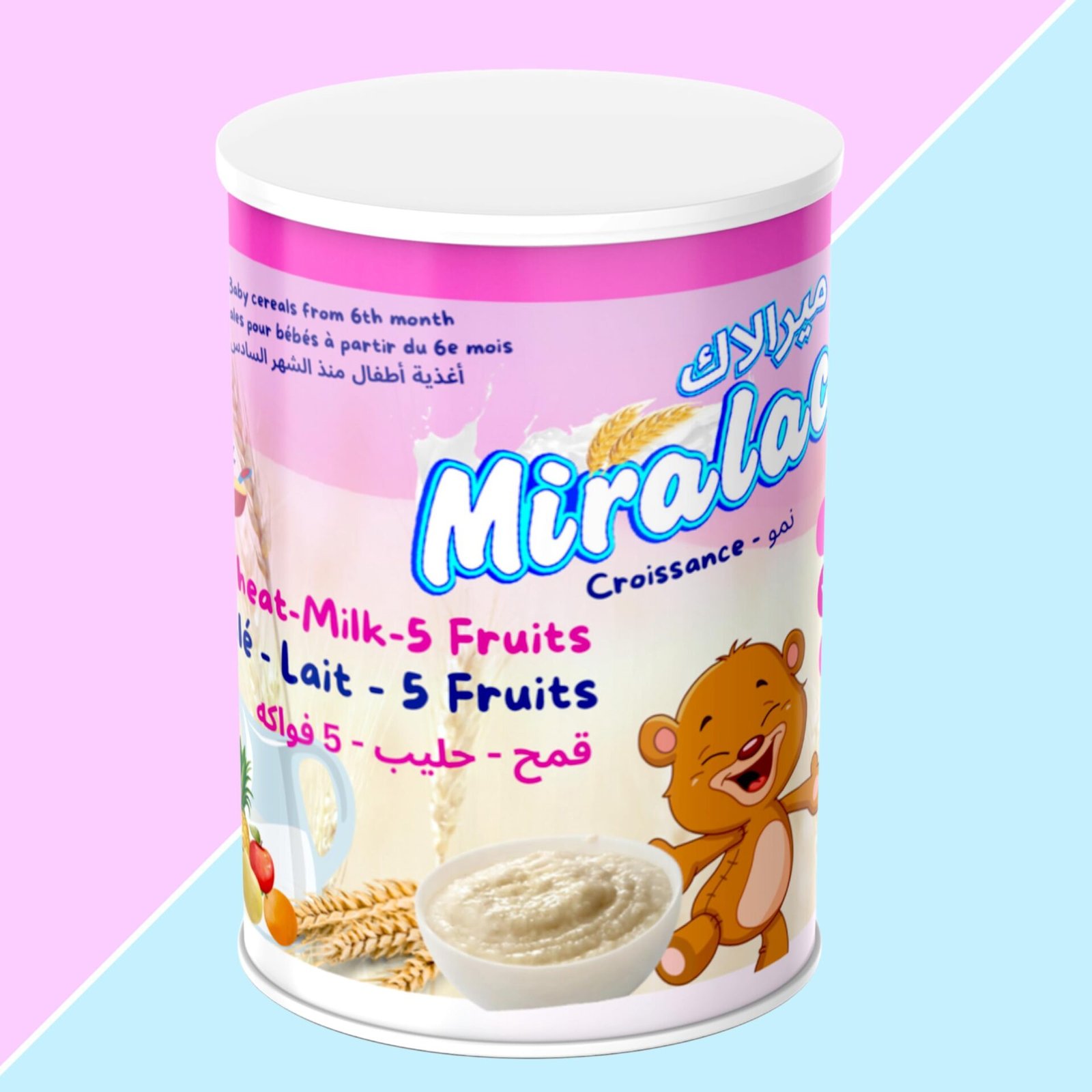 Miralac Weight Gain Wheat, Milk And 5 Fruits