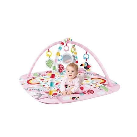 5-in-1 Baby Play Gym Mat with 30 Ball Pit (0+ Months)