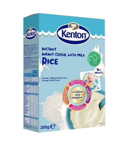 Kenton Infant Cereal With Milk And Rice