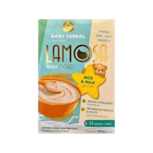Lamosa Nutri Gold Rice & Milk Baby Cereal