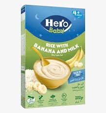 Hero Baby Rice With Banana And Milk