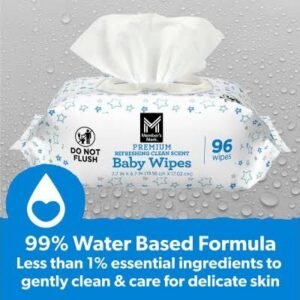 Member's Mark Premium Baby Wipes Fragrance Free 96 ct
