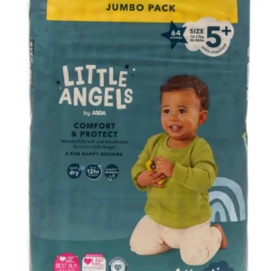 Little Angels Comfort & Protect Jumbo Pack Size 5+