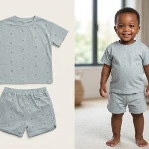 Cute Koala 2-Piece Starlight Tee & Shorts Set