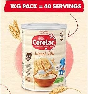 Cerelac Wheat with Milk Baby Cereal 6+ Months 1kg