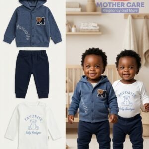 Multi-Piece "Favorite Baby Boutique" Hoodie & Bodysuit Set