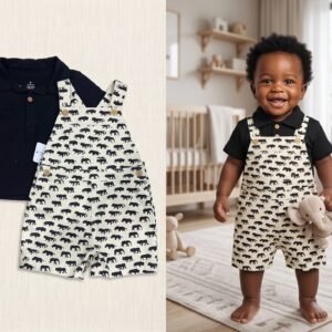 Cute Koala 2-Piece Set Newborn Dress