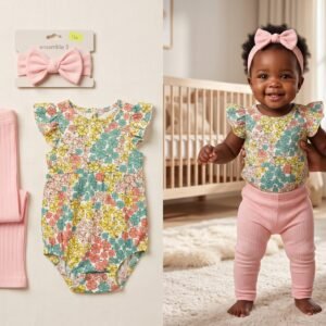 Cute Koala 2-Piece Set with Headband