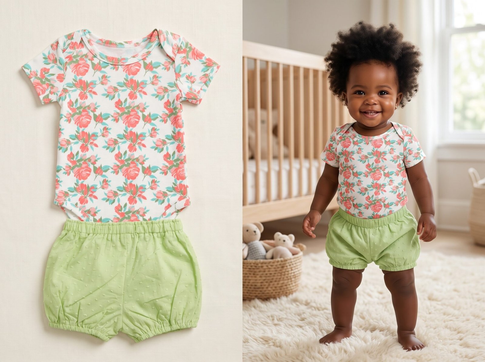 Cute Koala 3-Piece Set Newborn Dress - Image 2