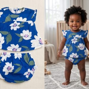 Cute Koala 3-Piece Set Newborn Dress