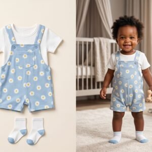 Cute Koala 2-Piece Set with Socks