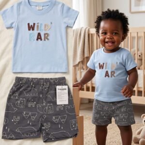 Cute Koala 2-Piece Set Newborn Dress